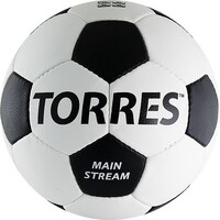 Мяч футбольный TORRES Main Stream (размер 4, синтетическая кожа, тренировочный) - fgospostavki.ru - Дмитров