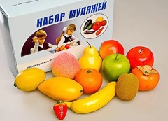 Набор муляжей фруктов - fgospostavki.ru - Дмитров