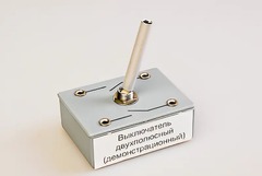 Выключатель двухполюсный (демонстрационный) - fgospostavki.ru - Дмитров