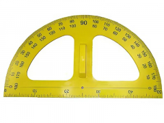 Транспортир классный пластмассовый - fgospostavki.ru - Дмитров