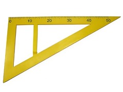 Угольник классный пластмассовый (30 и 60 градусов ) - fgospostavki.ru - Дмитров