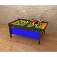 STEAM Многофункциональный стол Весёлые пчёлки оранжевый - fgospostavki.ru - Дмитров