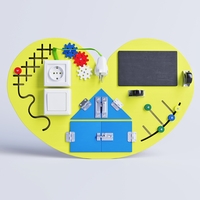 Бизиборд «Большое жёлтое сердце» - fgospostavki.ru - Дмитров