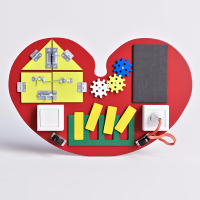 Бизиборд «Любящее сердце» - fgospostavki.ru - Дмитров