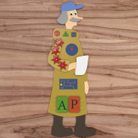 Бизиборд «Почтальон Печкин» - fgospostavki.ru - Дмитров