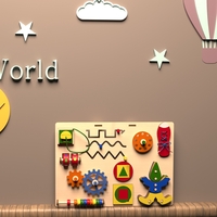 Бизиборд «Весёлые игры» - fgospostavki.ru - Дмитров