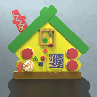 Бизиборд «Волшебный теремок» - fgospostavki.ru - Дмитров