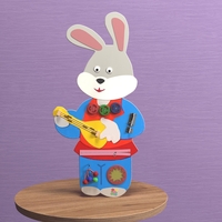 Бизиборд «Зайчик-побегайчик» - fgospostavki.ru - Дмитров