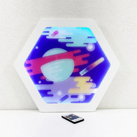 Декоративная тактильная панель с подсветкой - «Сатурн» - fgospostavki.ru - Дмитров