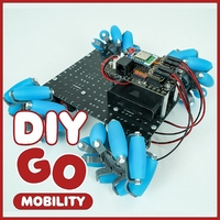 Robo kit DIYGO Мобильный робот с колесами всенаправленного движения - fgospostavki.ru - Дмитров