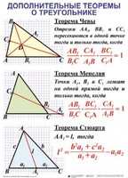 Комплект таблиц Треугольники (19 таблиц) - fgospostavki.ru - Дмитров