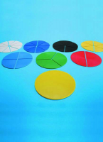 Набор пластин для представления дробей в виде кругов - fgospostavki.ru - Дмитров