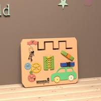 Бизиборд «Мои машинки» - fgospostavki.ru - Дмитров