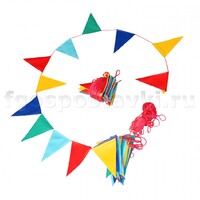 Флажки с веревкой для ограждения игровых зон - fgospostavki.ru - Дмитров