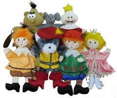 Набор перчаточных кукол "Кот в сапогах" - fgospostavki.ru - Дмитров