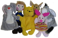 Набор перчаточных кукол "Винни Пух и все" - fgospostavki.ru - Дмитров