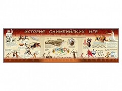 Настенное полотно "История Олимпийских игр" - fgospostavki.ru - Дмитров