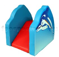 Горка "Дельфин" мини для сухого бассейна - fgospostavki.ru - Дмитров