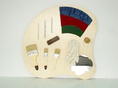 Тактильная панель "Тело гусеницы" (кисточки) - fgospostavki.ru - Дмитров