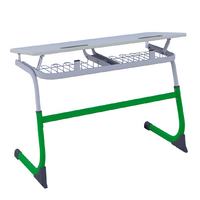 Парта SMARTY двухместная регулируемая по высоте (наклонная столешница) - fgospostavki.ru - Дмитров