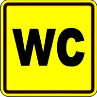 Тактильный знак (WC) 100х100 - fgospostavki.ru - Дмитров