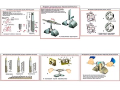 Плакаты ПРОФТЕХ "Инструменты для нарезания резьбы" (6 пл, винил, 70х100) - fgospostavki.ru - Дмитров