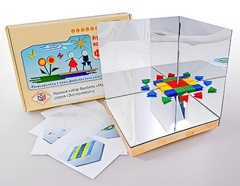 Игровой набор Фребеля "Мозаика геометрическая 3D" - fgospostavki.ru - Дмитров