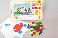 Игровой набор Фребеля "Конструктор плоскостной-1" (Серия "Эксперимент") - fgospostavki.ru - Дмитров