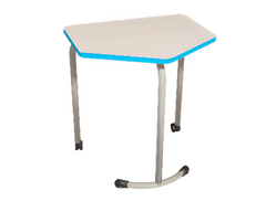 Стол мобильный модульный трапециевидный FLEXY с антивандальной кромкой - fgospostavki.ru - Дмитров