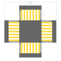 Имитация четырехстороннего перекрестка 5,5*4,5 м - fgospostavki.ru - Дмитров