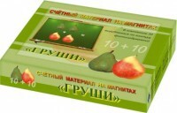Счетный материал на магнитах "Груши" - fgospostavki.ru - Дмитров