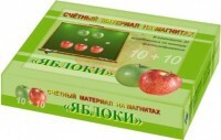 Счетный материал на магнитах "Яблоки" - fgospostavki.ru - Дмитров