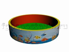 Бассейн круглый с шелкографией - fgospostavki.ru - Дмитров