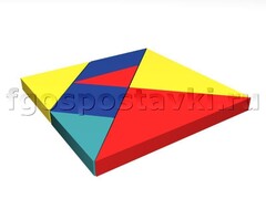 Детский мат "Квадрат-головоломка" - fgospostavki.ru - Дмитров