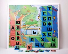 Магнитная доска "Город букв" - fgospostavki.ru - Дмитров