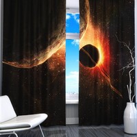 Комплект светонепроницаемых штор "Планеты" - fgospostavki.ru - Дмитров