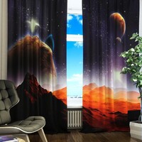 Комплект светонепроницаемых штор "Марсианская одиссея" - fgospostavki.ru - Дмитров