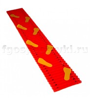 Дорожка массажная со следами (8 следов) в чехле из кожи - fgospostavki.ru - Дмитров