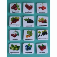Набор карточек "Ягоды" - fgospostavki.ru - Дмитров