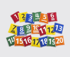 Мешочки с цифрами. Набор 20 шт. - fgospostavki.ru - Дмитров