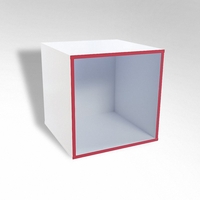 Открытая настенная полка-секция ТР1 ЛДСП  - fgospostavki.ru - Дмитров