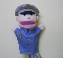 Кукла "Веселый рассказчик" Полицейский - fgospostavki.ru - Дмитров