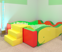 Бассейн «Кит» с горкой - fgospostavki.ru - Дмитров