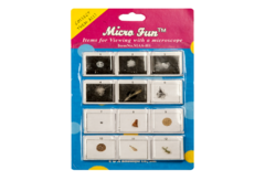 Набор микропрепаратов для стереомикроскопа №13 «Соль, кирпич, лист дерева и пр.» - fgospostavki.ru - Дмитров