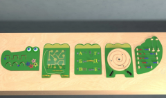 Бизиборд «Крокодил Гена» - fgospostavki.ru - Дмитров