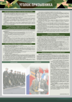 Стенд-уголок "Уголок призывника" - fgospostavki.ru - Дмитров