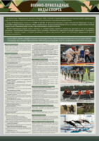 Стенд "Военно-прикладные виды спорта" - fgospostavki.ru - Дмитров