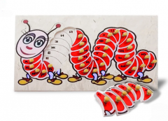 Тактильная панель «Сороконожка с алфавитом» - fgospostavki.ru - Дмитров