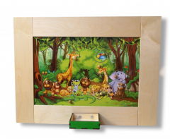 Тактильно-развивающая панель «Мир зверей» - fgospostavki.ru - Дмитров