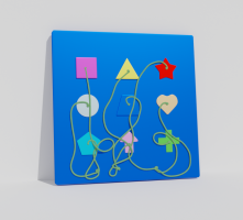 Тактильно-развивающая панель «Геометрия» - fgospostavki.ru - Дмитров